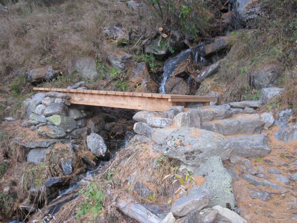 Aménagement des sentiers des parcours de découverte des villages du Valdeblore (06)